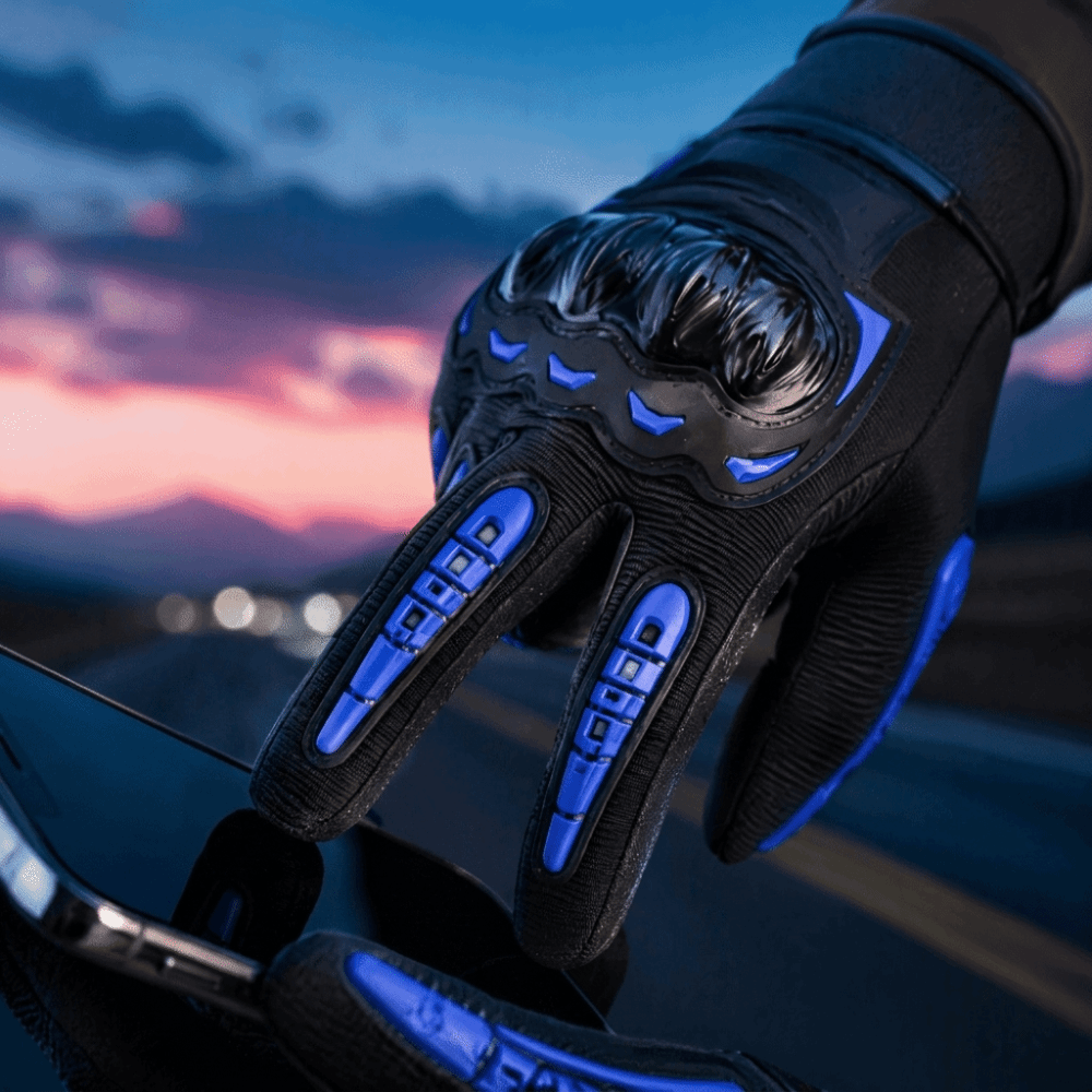 Motorcycle Glove Knuckle - Sarung Tangan Berkendara Motor Tahan Aus,