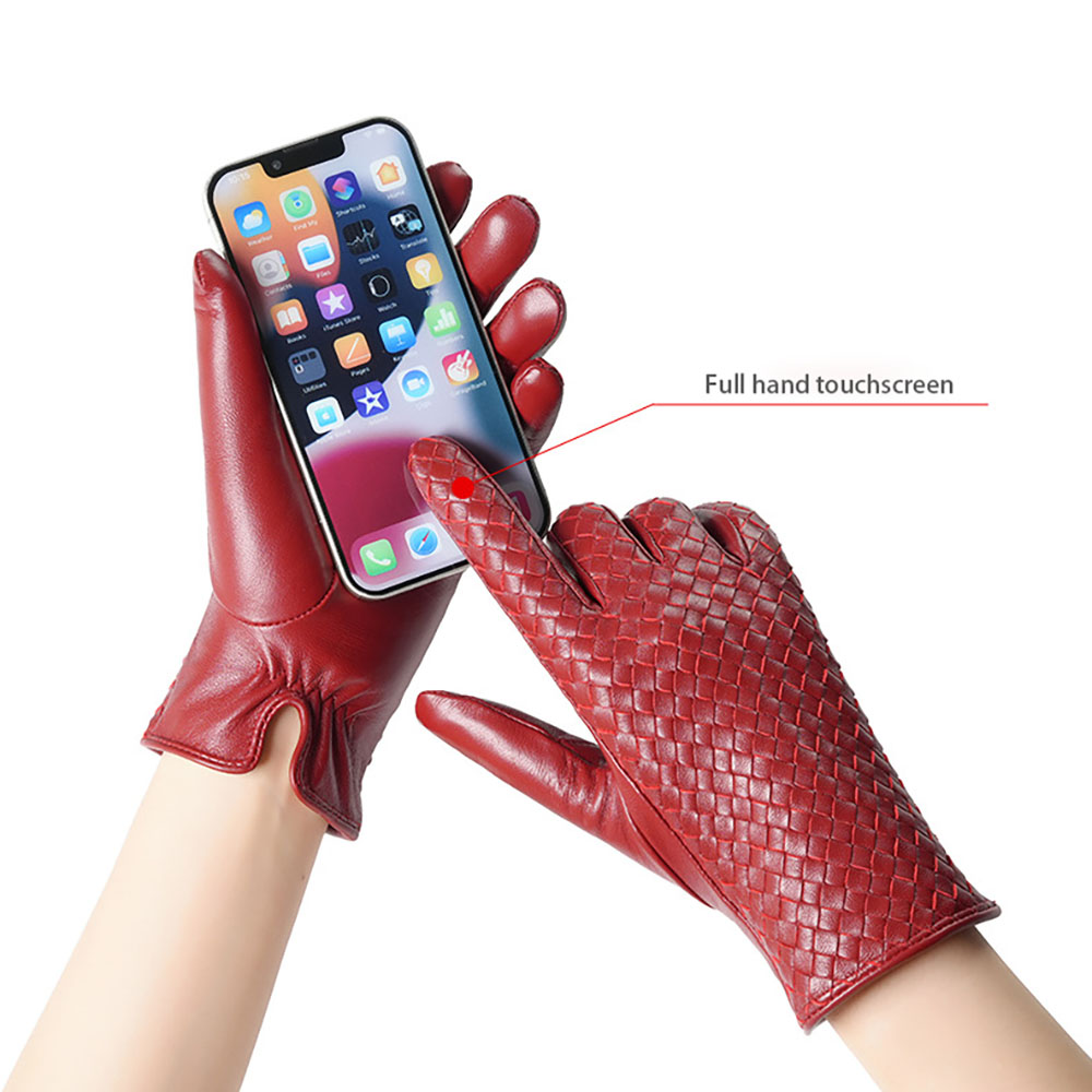 Sarung Tangan Kulit Domba Asli - Wool Glove Lined ulasan dan harga