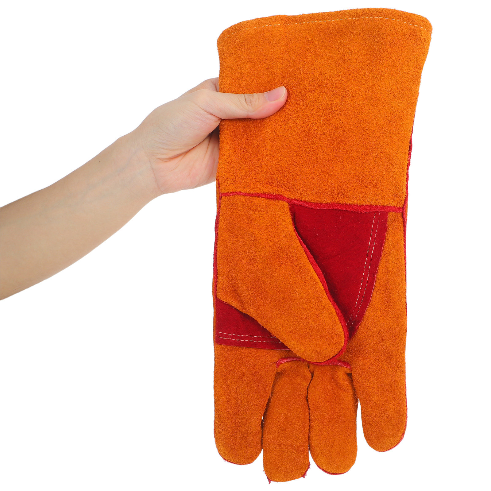 1 Pasang Sarung Tangan Las Lis - Heat Resistant Glove ulasan dan harga