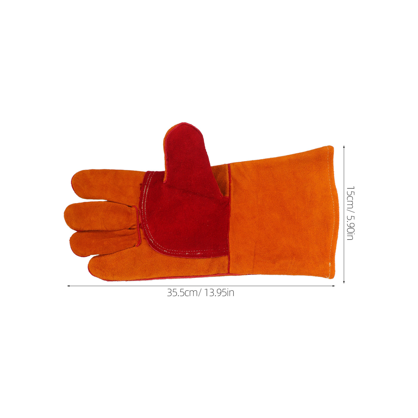 1 Pasang Sarung Tangan Las Lis - Heat Resistant Glove ulasan dan harga