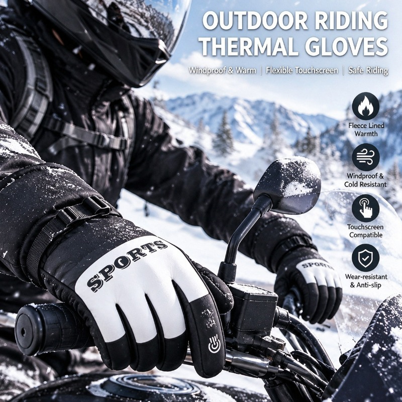 Sarung Tangan Motor Musim Ding - Ski Glove Waterproof ulasan dan harga